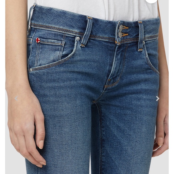 Hudson Beth Mid-Rise Baby Boot Cut Distressed Sz 29 - Picture 12 of 13